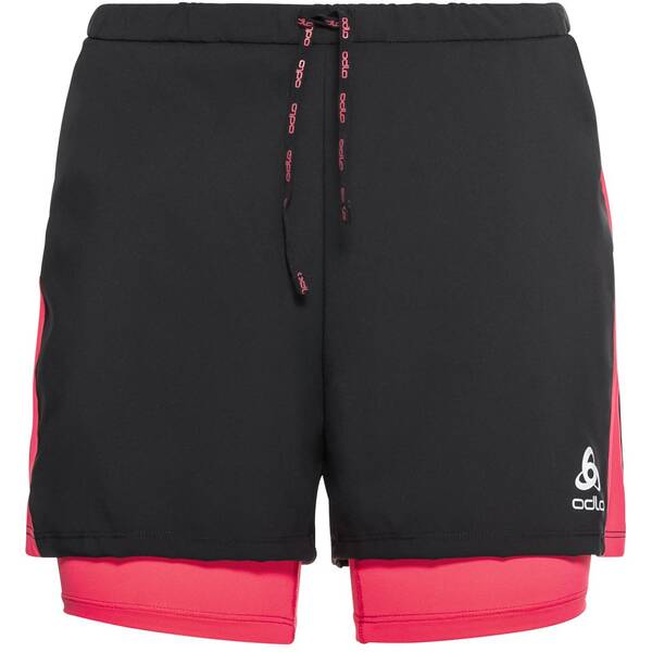 ODLO Damen 2-in-1 Shorts ESSENTIAL 3 INCH