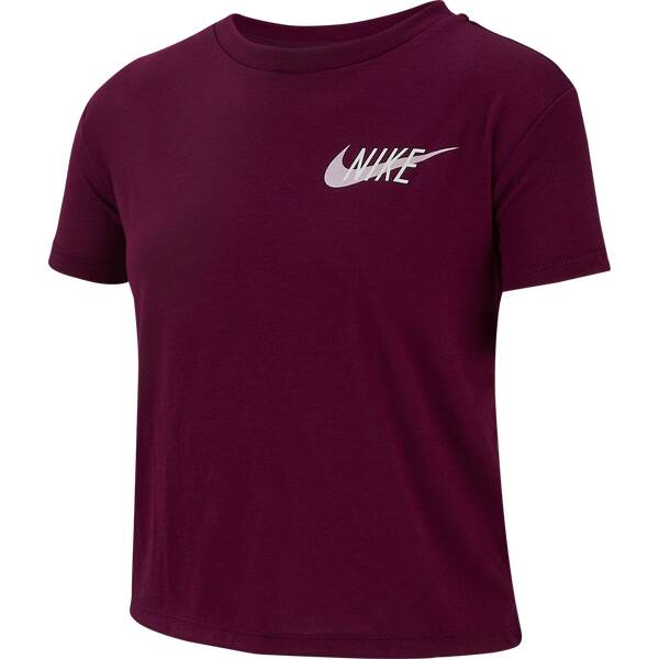 NIKE Mädchen Fitness-Shirt Kurzarm