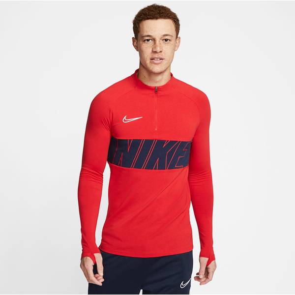 NIKE Herren Fußball Sweatshirt Langarm Dri Fit Academy