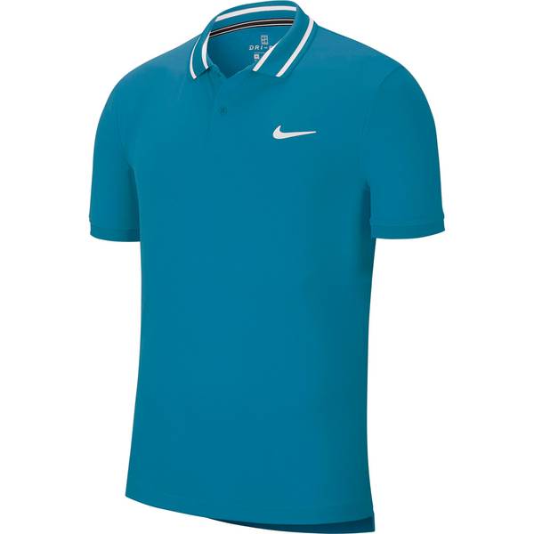 NIKE Herren Tennis Polo Court Dri Fit Kurzarm