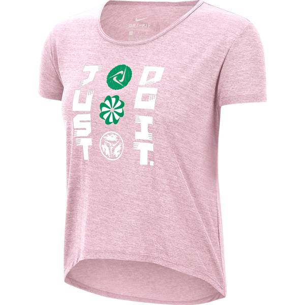 NIKE Damen Laufshirt Icon Clash Kurzarm