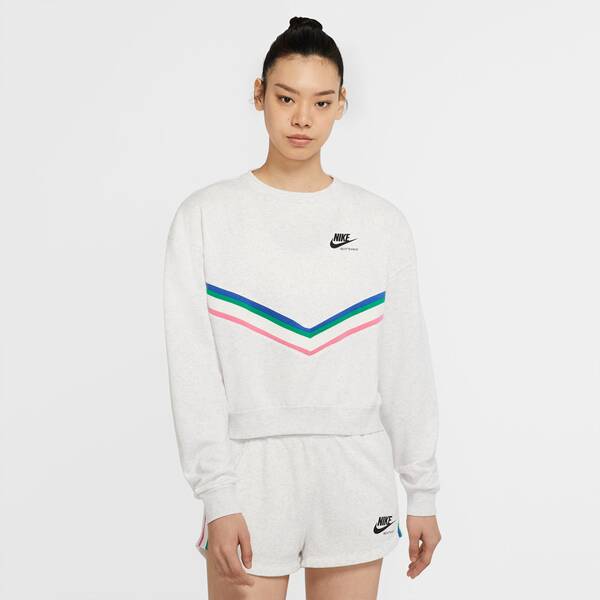NIKE Lifestyle - Textilien - Sweatshirts Heritage Crew Fleece Sweatshirt Damen