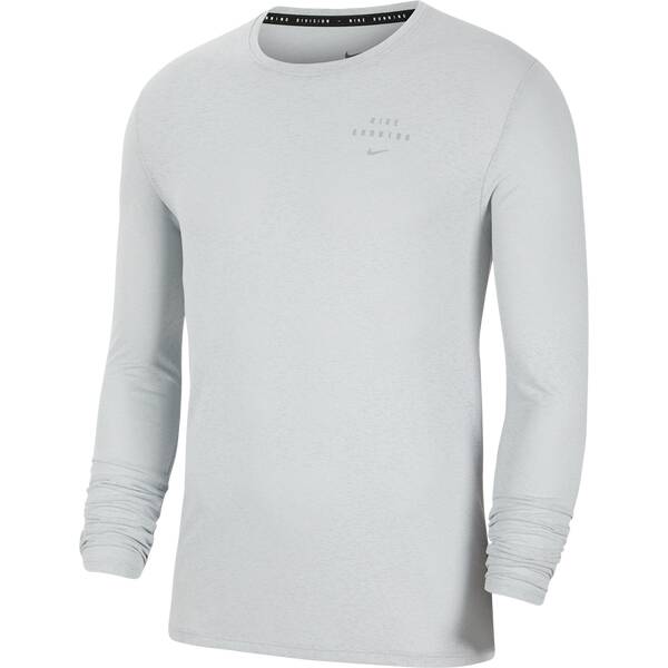NIKE Herren Laufshirt Run Division Miler GPX Flash LS Langarm