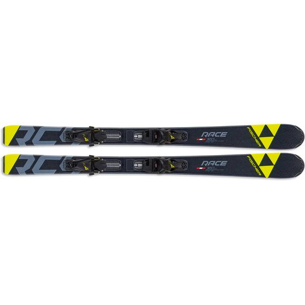FISCHER Kinder Racing Ski RC4 RACE JR SLR + FJ4 AC SLR