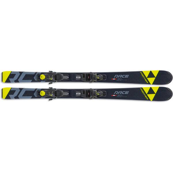 FISCHER Kinder Racing Ski RC4 RACE JR SLR + FJ7 AC SLR