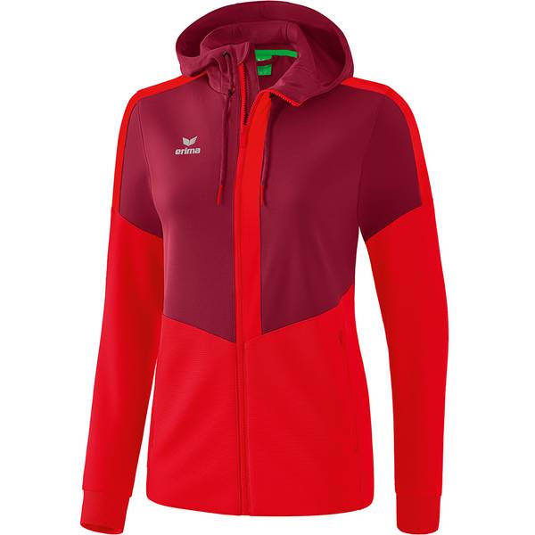 ERIMA Fußball - Teamsport Textil - Jacken Squad Kapuzen-Trainingsjacke Damen