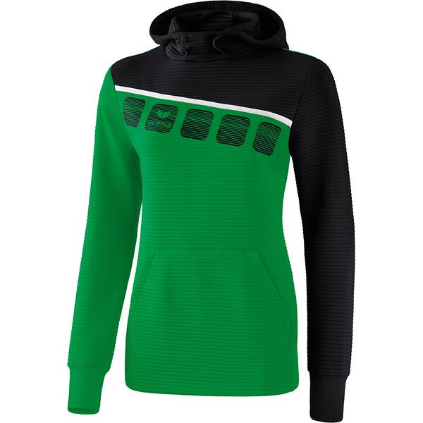 ERIMA Fußball - Teamsport Textil - Sweatshirts 5-C Kapuzensweat Damen