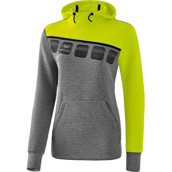 ERIMA Fußball - Teamsport Textil - Sweatshirts 5-C Kapuzensweat Damen