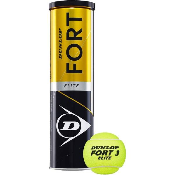 DUNLOP Tennisball FORT ELITE 4er