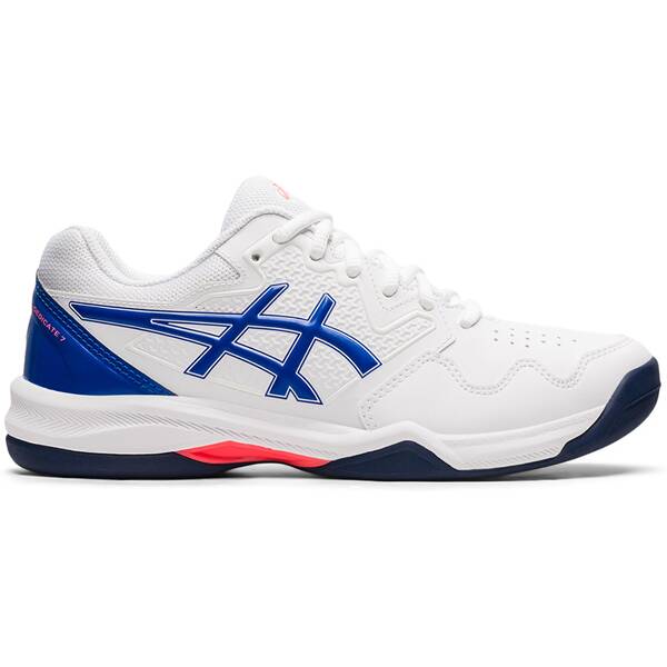 Asics Damen Tennisschuhe Teppich - Gel Dedicate blau