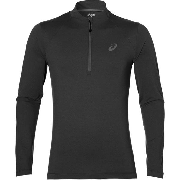ASICS Herren Laufshirt LS Jersey 1/2 Zip Langarm
