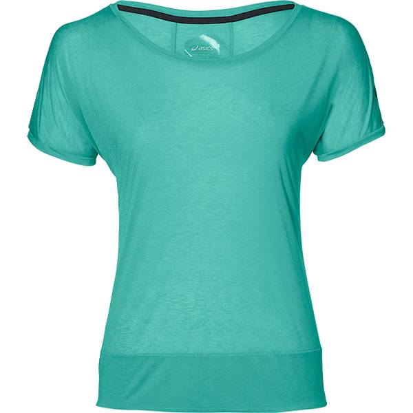 ASICS Damen Laufshirt Crop Top Kurzarm