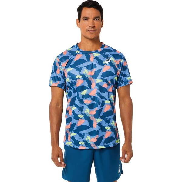 ASICS Herren Shirt MEN MATCH GRAPHIC SS TOP
