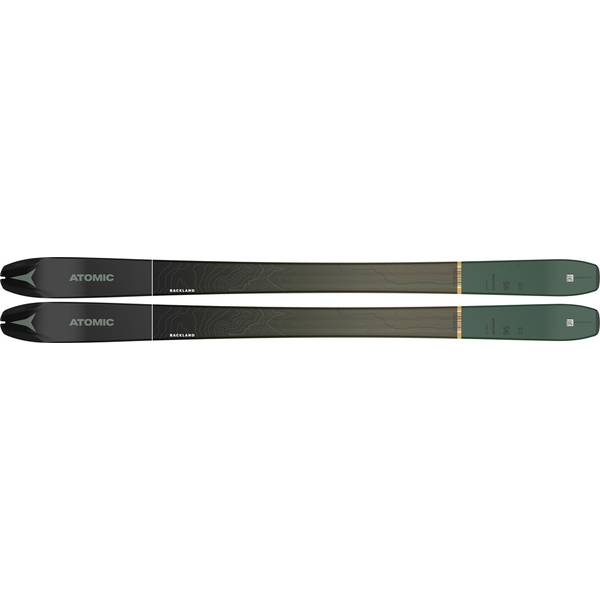 ATOMIC Tourenski BACKLAND 95 + SKIN 95 Black/Green