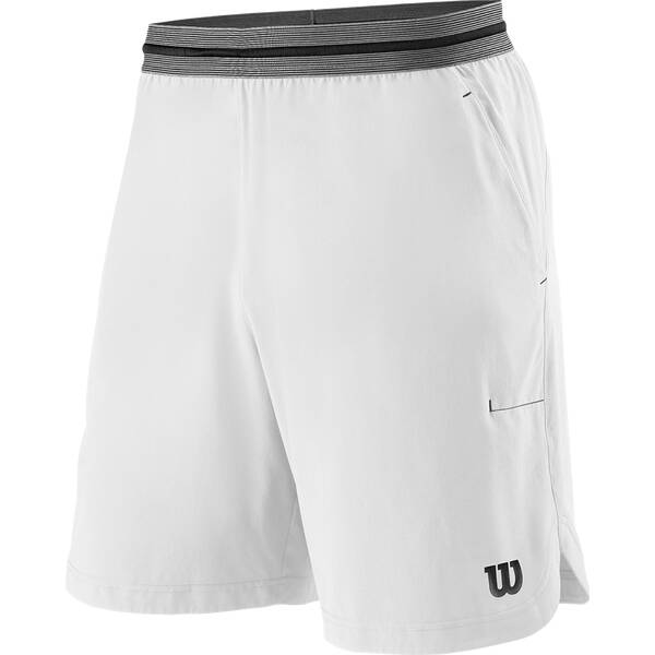 WILSON Herren Shorts POWER 8 SHORT II Wh