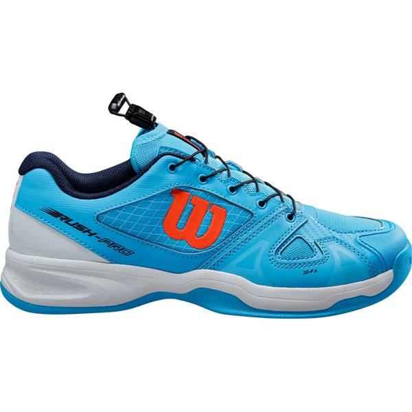 WILSON Jungen Tennisschuhe Indoor Rush Pro Jr QL Carpet