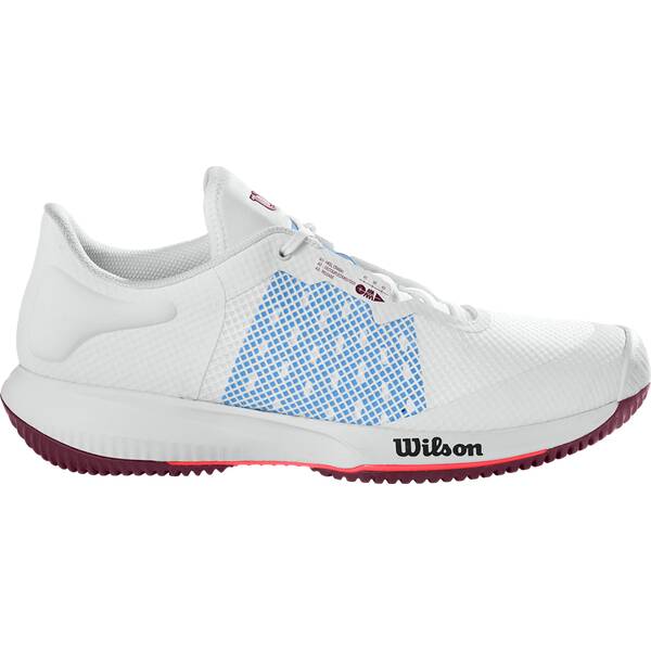 WILSON Damen Tennisoutdoorschuhe KAOS SWIFT W Wh/Chambray B/Fig