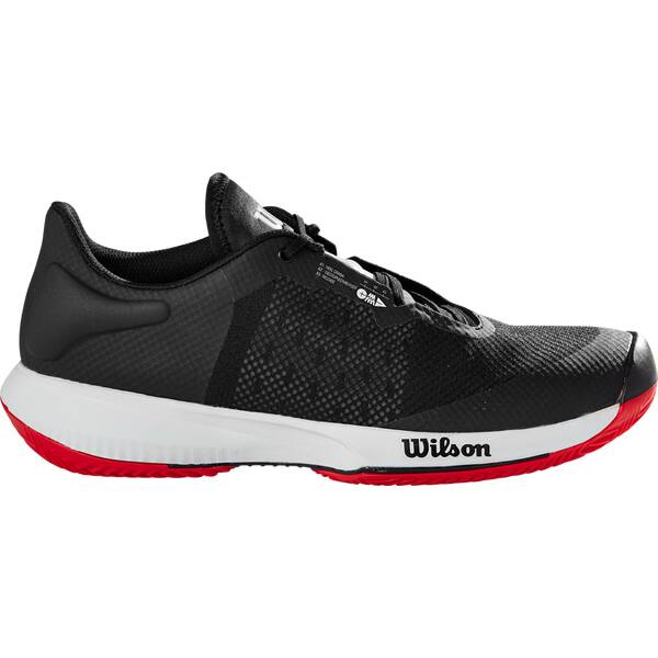 WILSON Herren Tennisoutdoorschuhe KAOS SWIFT Clay Bk/Pearl Blue/RD