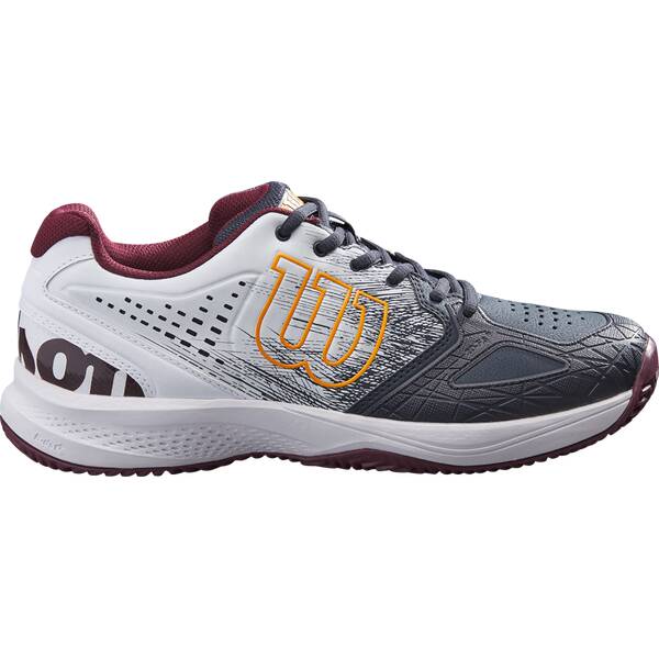 WILSON Herren Tennisoutdoorschuhe KAOS COMP 2.0 CC Outer Spac/Wh/Fig