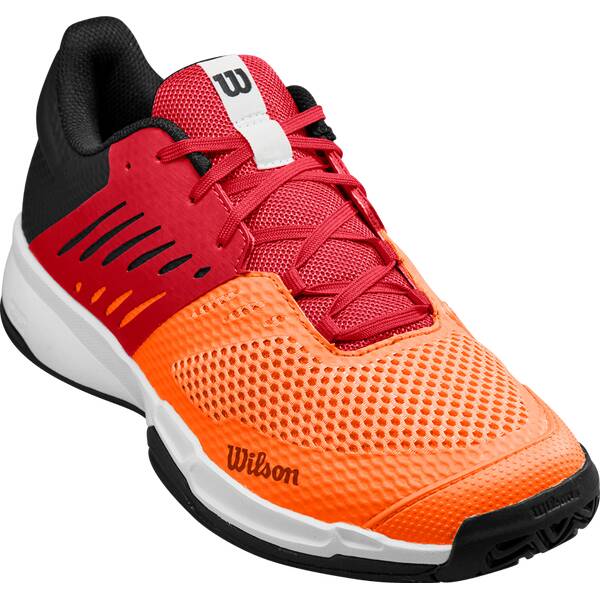 WILSON Herren Tennisoutdoorschuhe KAOS DEVO 2.0 Orange Tig/RD/Bk