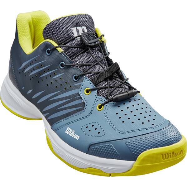 WILSON Kinder Tennisoutdoorschuhe KAOS JR 2.0 QL China Blue/India Ink/Sulp