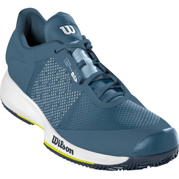 WILSON Herren Tennisoutdoorschuhe KAOS SWIFT Clay China Blue/Wh/Sulphur Sp