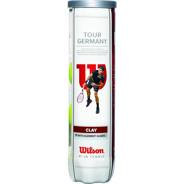 WILSON Tennisball TOUR GERMANY 4er Pack