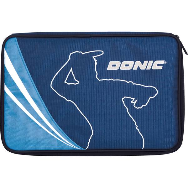 DONIC Donic-Schildkröt Tischtennis Schlägerhülle Legends, Schlägerhülle für bis zu zwei Schläger, in