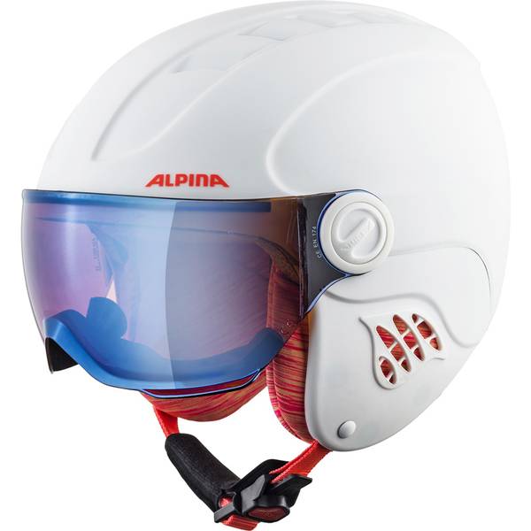 ALPINA Ski- und Snowboardhelm Carat LE Visor HM.