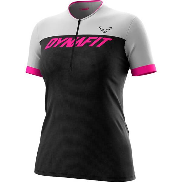 Dynafit - Women's Ride Light 1/2 Zip S/S Tee - Radtrikot Gr L lila