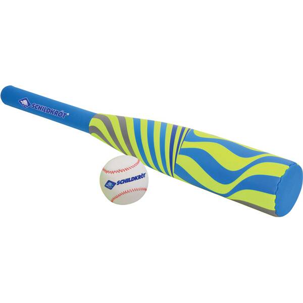 SCHILDKRÖT Kinder Baseballschläger Schildkröt Neopren Baseball Set, 1 weicher Baseballschläger mit N
