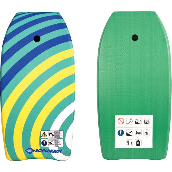 SCHILDKRÖT Schildkröt Schwimmbrett Bodyboard L, mit Nylonüberzug und EPS Schaumstoff-Kern, 93 x 46 c