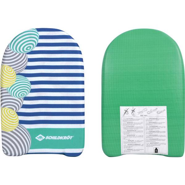 SCHILDKRÖT Schildkröt Schwimmbrett Bodyboard S, mit Nylonüberzug und EPS Schaumstoff-Kern, 49 x 33 c
