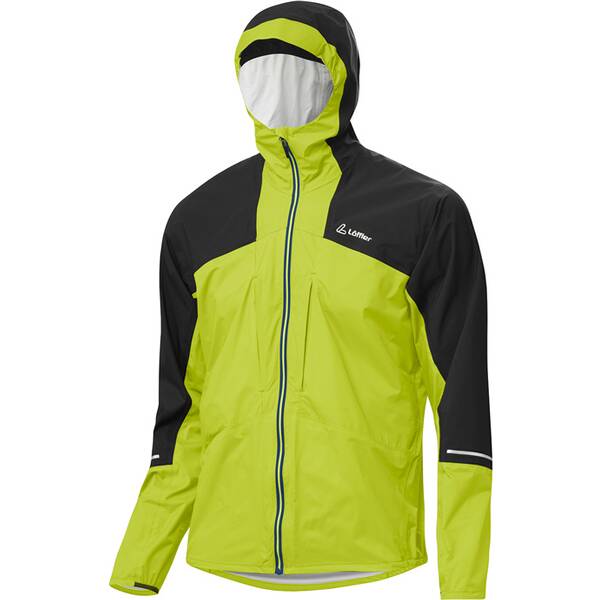 LÖFFLER Herren Regenjacke HOODED HYBRID