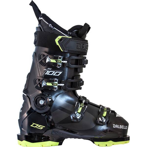 DALBELLO Herren Skischuhen DS AX 100 GW MS BLACK/ACID GREEN