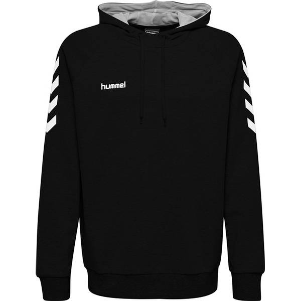 Hummel Männer Handball Hoodie - Go Cotton Logo black