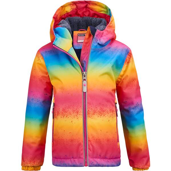 KILLTEC Kinder Skijacke mit Kapuze und Schneefang Viewy