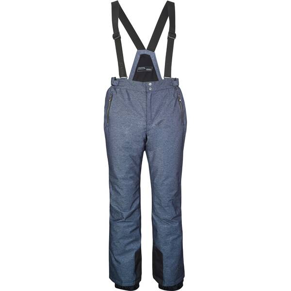 KILLTEC Herren Skihose mit abnehmbaren Trägern, Schneefang und Kantenschutz Tirano