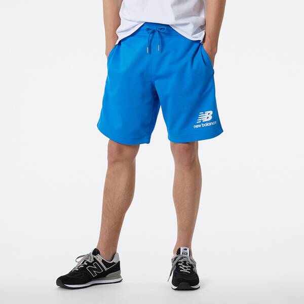 NEW BALANCE Herren Shorts NB Essentials Stacked Logo Short