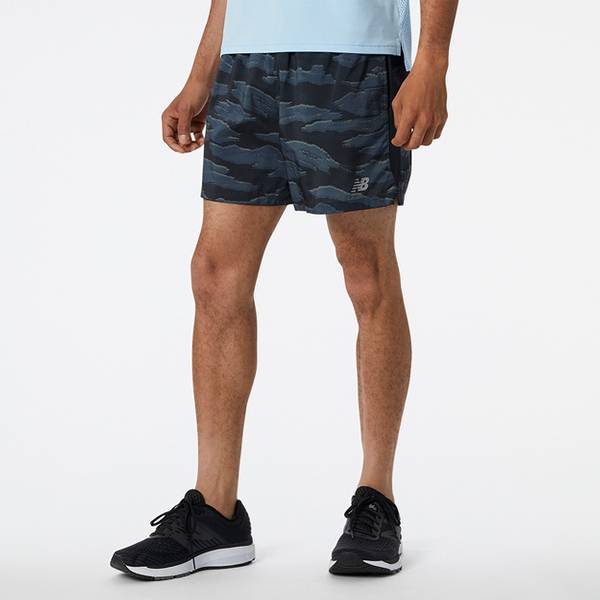 NEW BALANCE Herren Shorts Printed Accelerate 5 inch Short