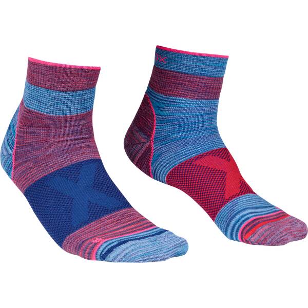 Ortovox - Women's Alpinist Quarter Socks - Multifunktionssocken Gr 42-44 blau
