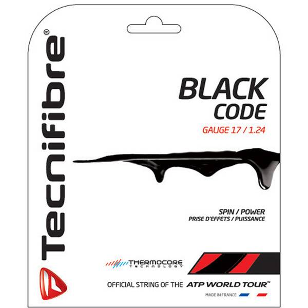 TECNIFIBRE TF BLACK CODE 1,24MM, 12M GA