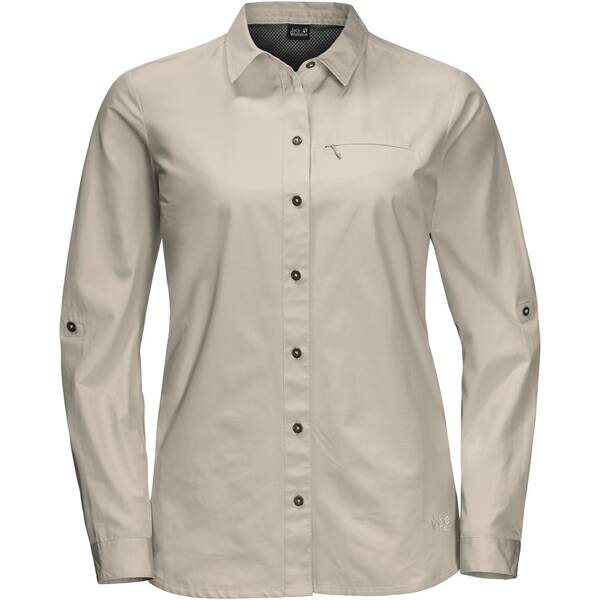 JACK WOLFSKIN Damen LAKESIDE ROLL-UP SHIRT