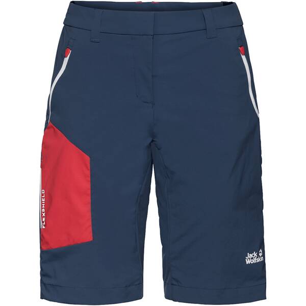 JACK WOLFSKIN Damen Softshellshorts OVERLAND