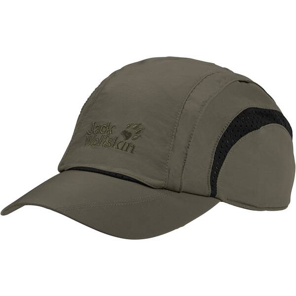 Jack Wolfskin Vent Support System Pro Cap Sonnenkappe mit UV-Schutz M grau siltstone