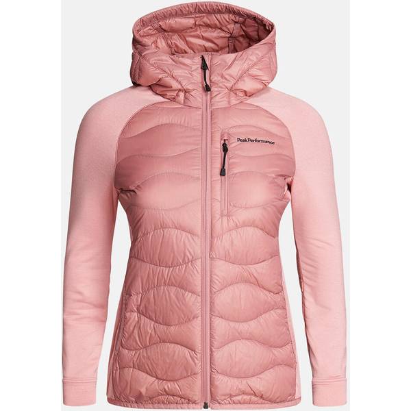 PEAK PERFORMANCE Damen Jacke W Helium Down Hybrid Hood-WARM BLUSH