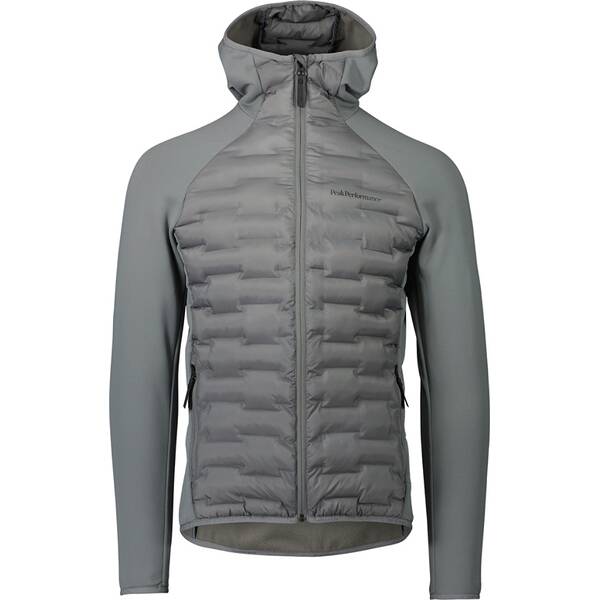 PEAK PERFORMANCE Herren Jacke M Argon Hybrid Hood-QUIET GREY