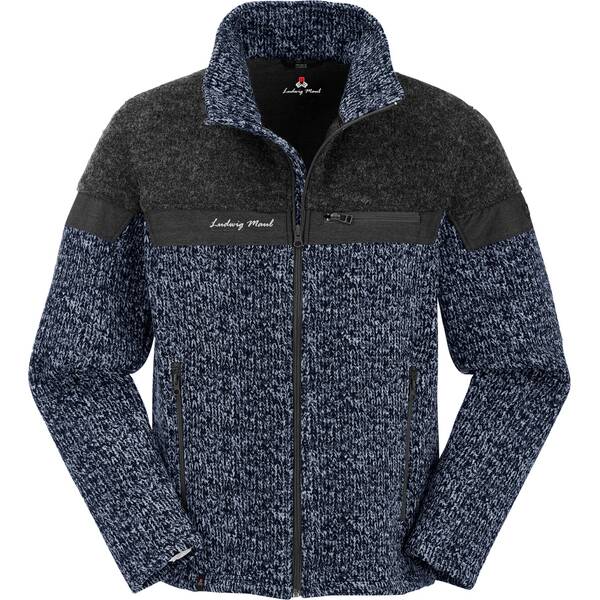 Herren Unterjacke Lago di Garda Strickfeece Jack