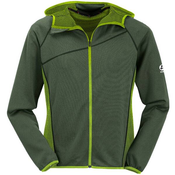 MAUL Herren Justl-Fleecejacke+Kapuze