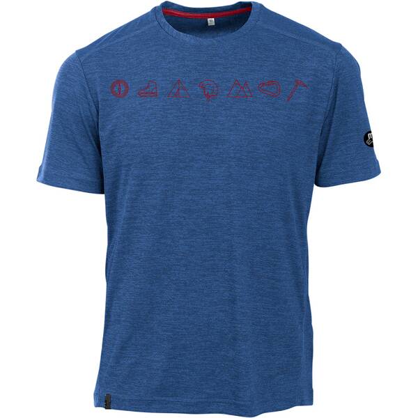 MAUL Herren Shirt Grinberg - 1/2 T-Shirt+Print
